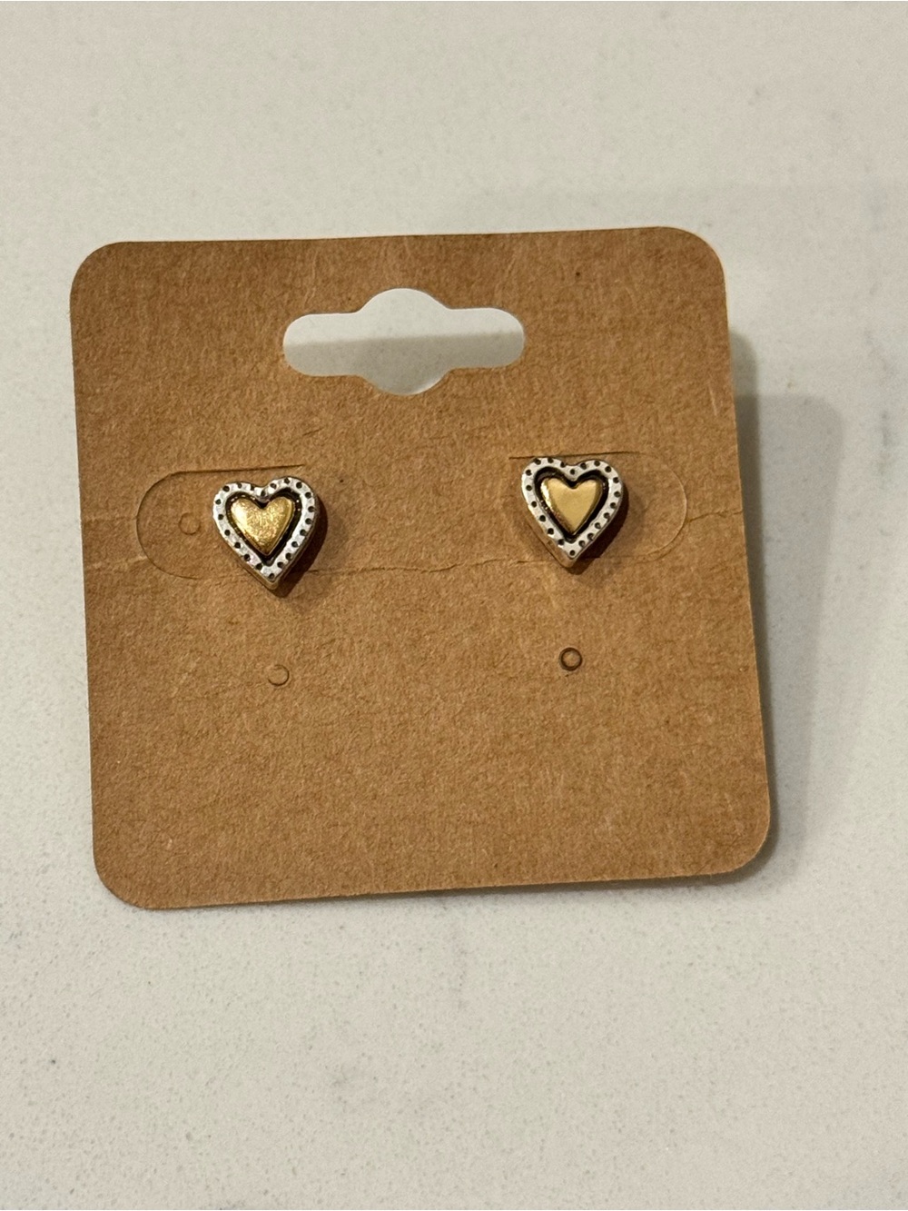 Brighton heart stud earrings